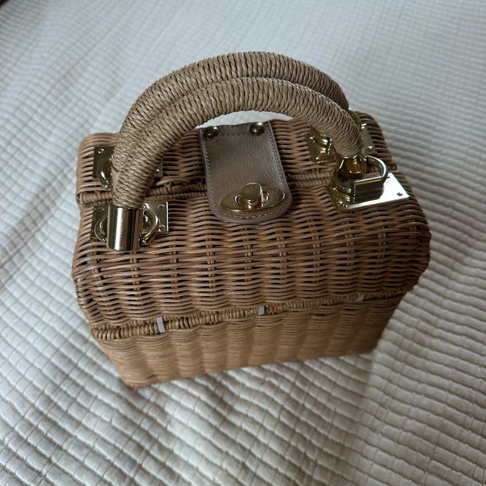 Vintage Woven Handbag